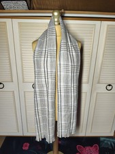 Primark Grey Checked Shawl