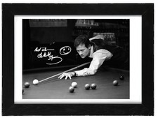 Alex higgins signed autograph - alex,