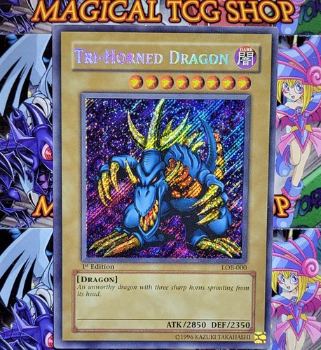 Yugioh tri horned dragon - tri-horned,