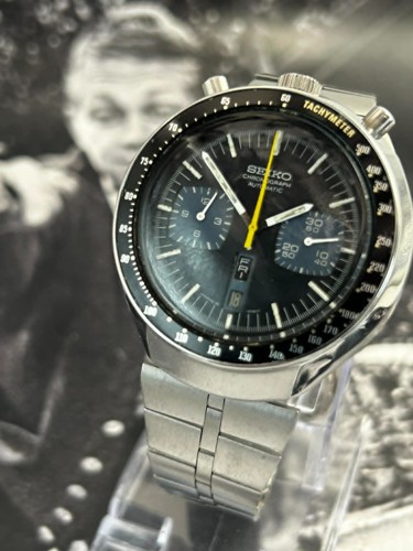 Seiko black bullhead - seiko, 6138-0040
