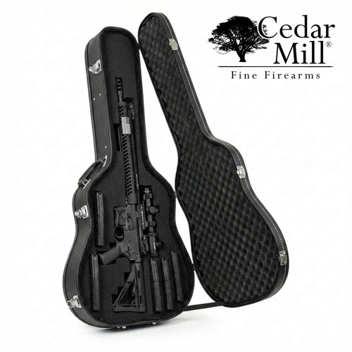 Discreet hard shell guitar gun - shell,