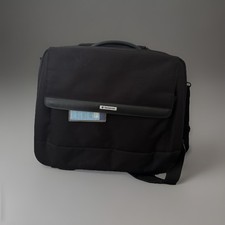 Samsonite Soft Shell Wheeled Laptop Bag Overnight Case Travel Bag Carry On Black