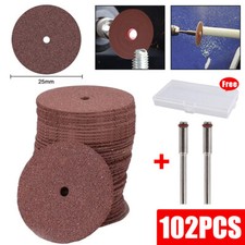 102 RED- RESIN CUTTING DISC KIT FOR ROTARY TOOL & DREMEL ACCESSORIES CRAFT NEW