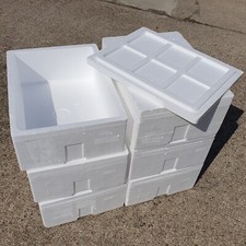 38 litre POLYSTYRENE COOL BOX FOOD, FISH, REPTILES