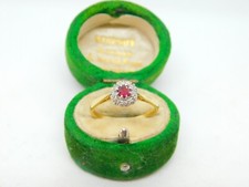 18ct Yellow Gold, 0.1ct Ruby &