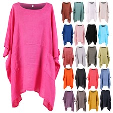 Womens italian linen tunic - womens,
