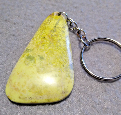 Serpentine yellow cabochon - serpentine,