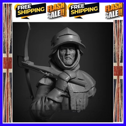Ancient warrior man bust - 1/10,