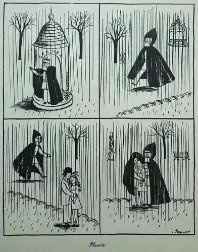 Raymond peynet the rain - raymond,