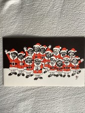 Official Sheffield United Christmas Card 1971 Excellent Unused Condition