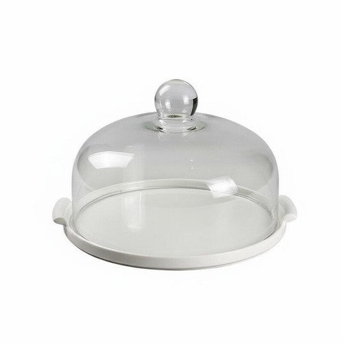 Pedestal cake stand glass - pedestal,