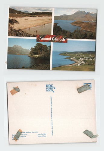 Vintage postcard around - vintage,