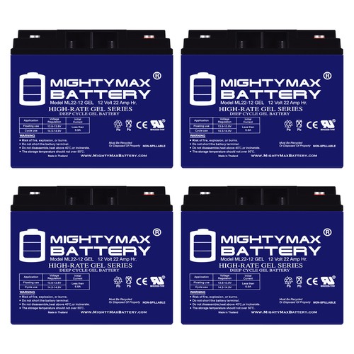 Mighty max pack 12v 22ah - pack,