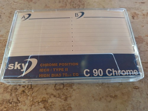 Sky blank cassette - sky,