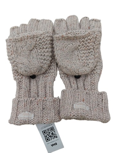 Superdry men gloves cream - superdry,