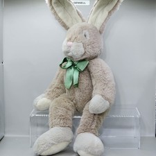 Russ Berrie Stuart Rabbit Soft Toy Plush Bunny Vintage. Bendy ears 17"