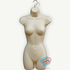 Female Body Form Retail Display Hanging Mannequin (sdlfull)- SKIN
