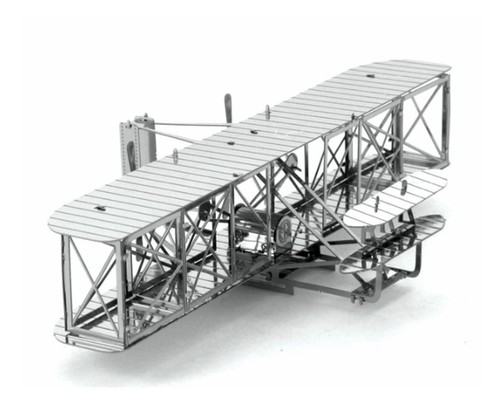 Wright brothers airplane metal - wright,