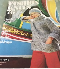 VINTAGE PATONS FASHION KNITS