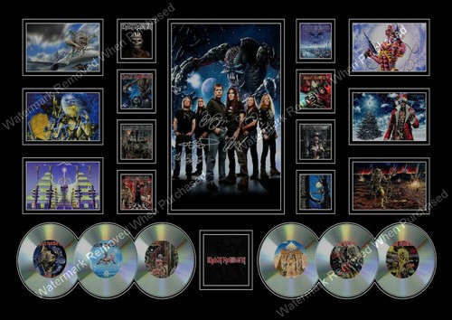 Iron maiden signed limited - maiden,