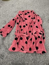 Victorias Secret PINK polka dot dressing gown XS / S 