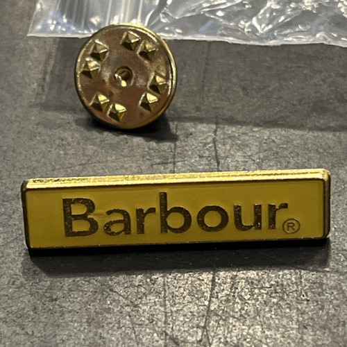 Barbour pin metal 30mm badge - barbour,