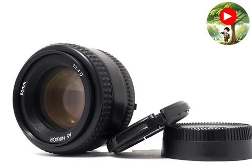Mint nikon af nikkor 50mm - ],