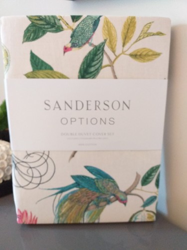 Sanderson new double duvet - new,