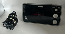 PHILIPS AJB3552/05 DAB Clock Radio - Black - With Mains Adapter