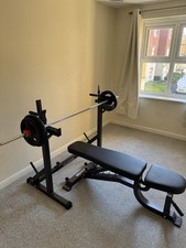 Gym Master Gm2 Bench + Rack
