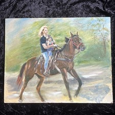 Original Unframed  Oil On