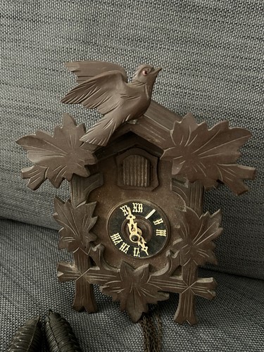 Antique vintage cuckoo clock - antique,