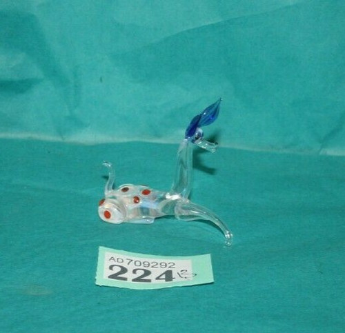 Murano glass animal - glass, deer