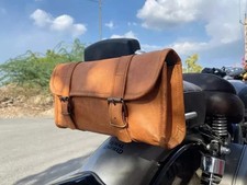 Leather Motorcycle Pouch Tool