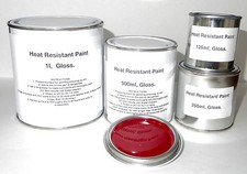 Flame Red Heat Resist Paint