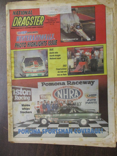 National dragster magazine - national,