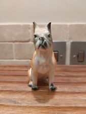 Vintage Mid Century Style Boxer Mastiff Dog Ceramic Ornament Figurine Canine 