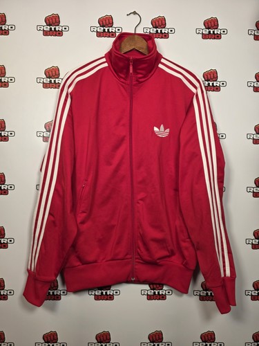 Adidas firebird red mens large - red,