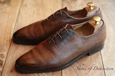 Berluti Crocodile Efect Tan