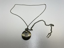 Nightmare Before Christmas Jack Skeleton Pocket Watch Pendant Chain