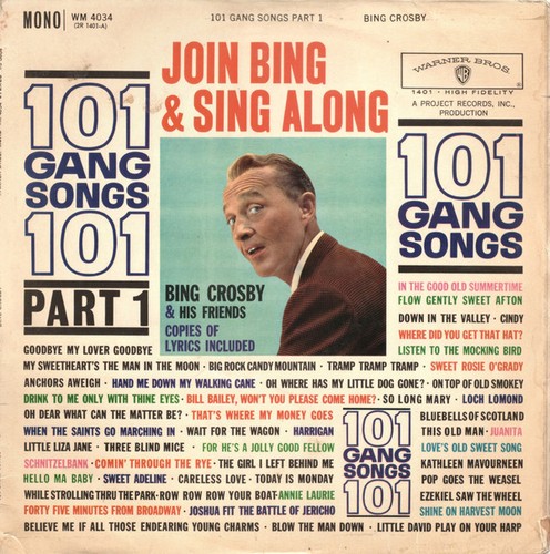Bing crosby his 101 - bing,