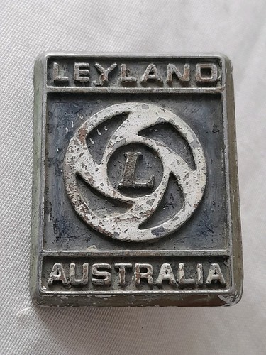 Leyland australia badge - badge, mini