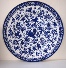 Burgess & Leigh BlueBird Burleigh Plate 10" Ex Cond Glossy + Pretty Freepost UK✅