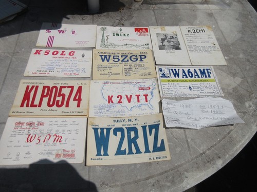 Ham radio amateur qsl cards - radio,
