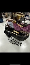 Antique Victorian  Dolls Pram