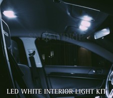 For SEAT LEON MK3 5F 2012-18 LED COOL WHITE INTERIOR LIGHT BULBS KIT UPGRADE SET