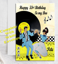 Personalised birthday card