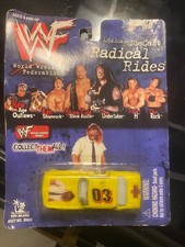 WWF WWE 1/64 Scale Radical Rides Mick Foley Mankind Die-Cast Car WCW ECW TNA