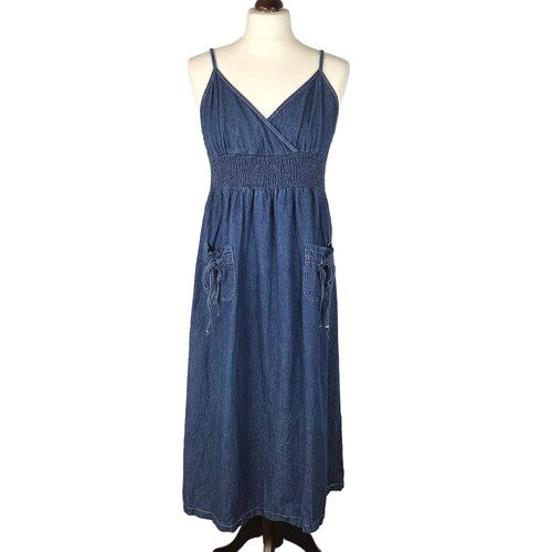 Vintage denim cami midi - cami,