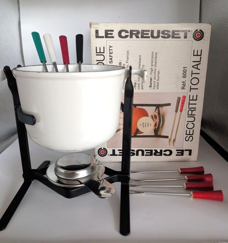 Vintage creuset fondue set - creuset,